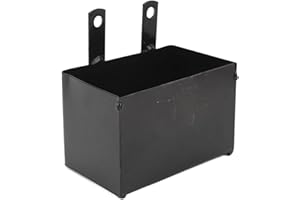 Battery Case Holder, Battery Carrier Case Black Rustproof Sturdy Structure for to ATV Motorbike Dirt Bike