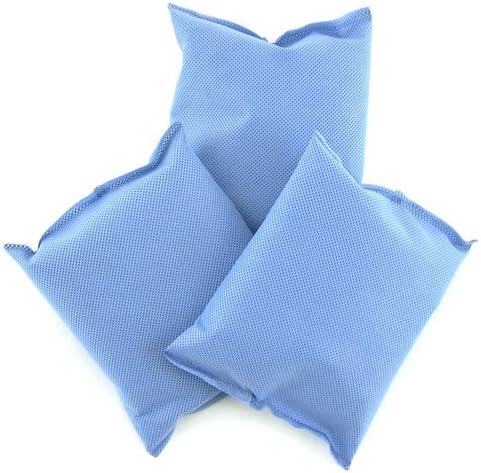 ThinkBamboo 180g Bamboo Charcoal Odor Absorbing Refrigerator Pouch - 3pc Blue