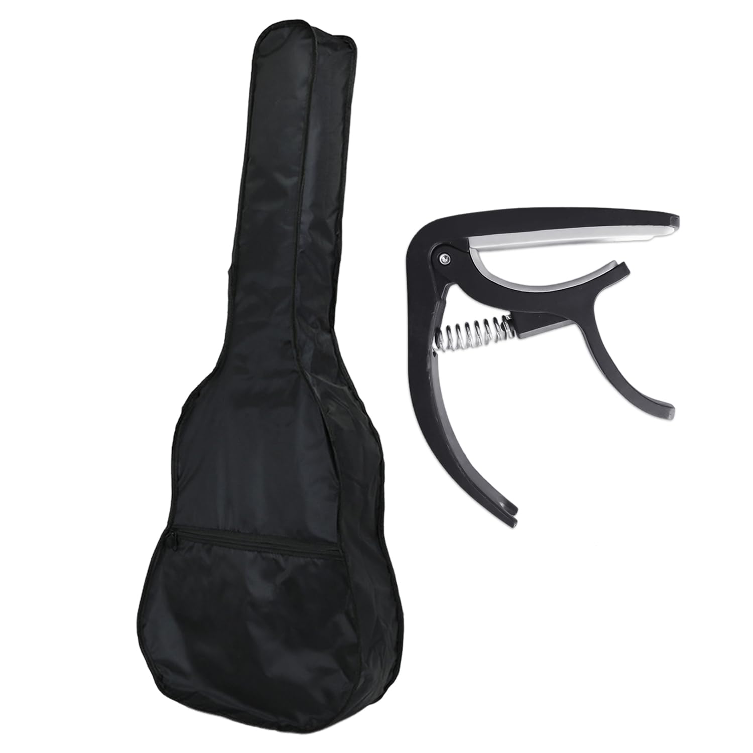 XMNIVATE 1 Piece of Acoustic Guitar Case, 1 Piece of Guitar Tuning Clip, Guitar Performance Bag, Guitar Waterproof Bag, Guitar Protection Bag
