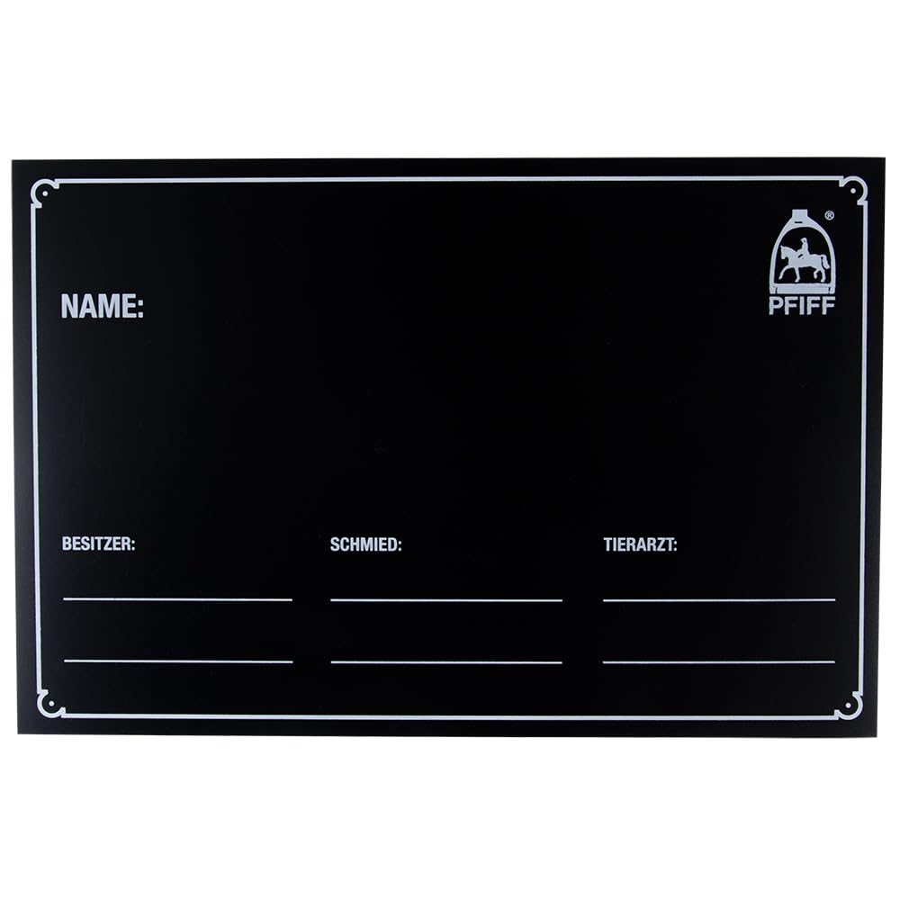 PFIFF 101848 stable board, box sign, name plate, name plate