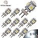 YITAMOTOR 10X G4 5 LED SMD 5050 RV Camper Marine Boat Light Bulb Lamp Super White DC12V US