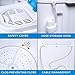 Best Choice Products Portable Compact Mini Twin Tub Laundry Washing Machine and Spin Cycle Dryer w/Hose, 13lbs Load Capacity, Built-In Drain - White/Light Blue