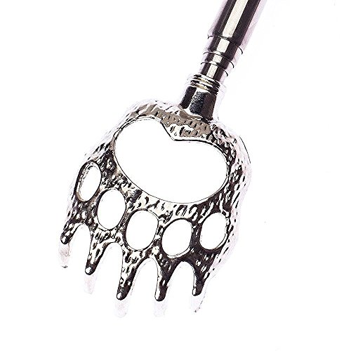 WOVTE Bear Claw Telescopic Back Scratcher - Blue Health & Household, Wellness & Relaxation, Massage Tools & Equipment, Massage Tools, Back Massagers