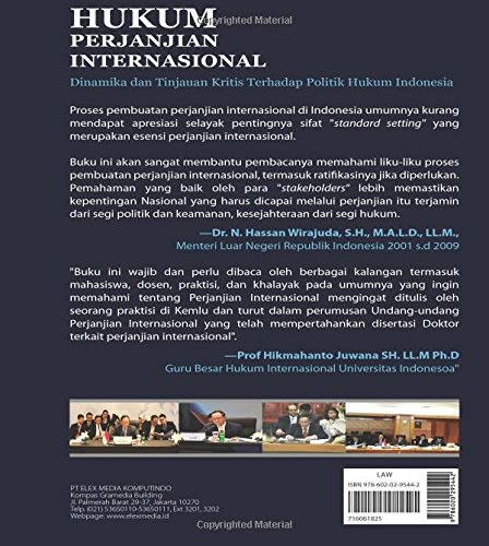 Hukum Perjanjian International Indonesian Edition Pratomo Eddy 9786020295442 Amazon Com Books