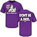 Baltimore Ravens Fans. Don't be a Dick Purple T-Shirt (S-5X)