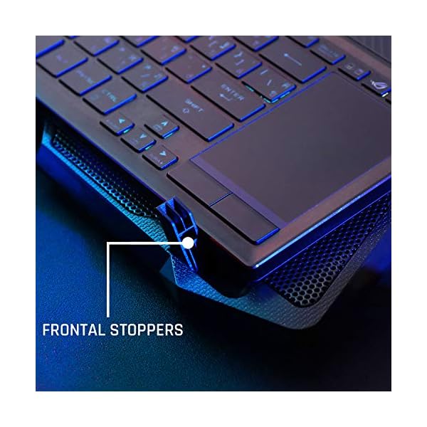 KLIM-Wind-Laptop-Cooling-Pad-The-Most-Powerful-Rapid-Action-Cooling-Fan-Laptop-Stand-with-4-Cooling-Fans-at-1200-RPM-USB-Fan-Compatible-New-2021-Version-Cyan KLIM Wind Laptop Cooling Pad - More than 500 000 units sold - NEW 2023 - The Most Powerful Rapid Action Cooling Fan…