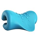 SAKIMA Neck Pain Relief Stretcher, Cervical Neck Traction Neck Stretcher Neck and Shoulder Relaxer Neck Cervical Pillow