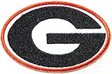 Georgia Bulldogs NCAA Football Logo Sign Patch Iron on Applique Embroidered Sew