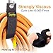 Extension Cord Tie Storage Straps, Replace Extension Cord Reel, Heavy-Duty Hook and Loop Extension Cord Holder for Cables, Rope, Hoses, Rope at Home/Shop/RV/Boat, Yard Tool Organizer for Garage