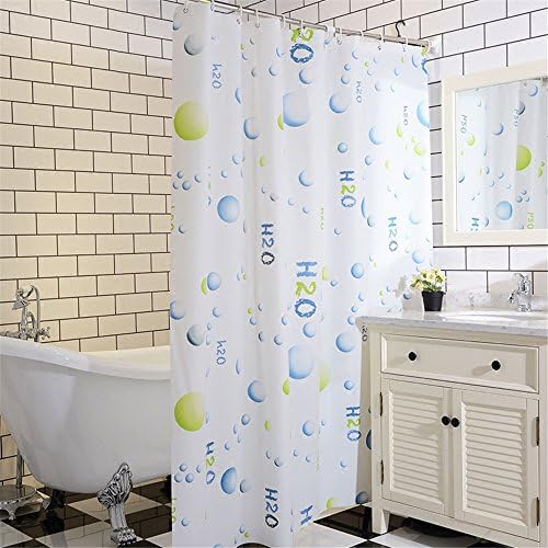 RFVBNM Bathroom waterproof shower curtain bathroom shower cord toilet partition curtain Window blinds Shower curtain 240cm W200cm L