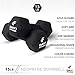 Neoprene Dumbbell Pairs by Day 1 Fitness – 15 Pounds - Non-Slip, Hexagon Shape, Color Coded, Easy To Read Hand Weights for Muscle Toning, Strength Building, Weight Loss