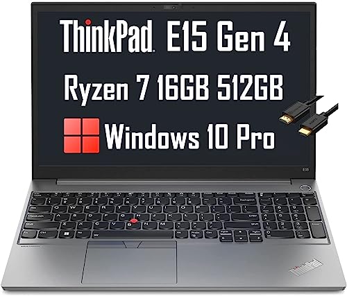 2021 Newest Lenovo ThinkPad E15 Gen 2 15.6" FHD