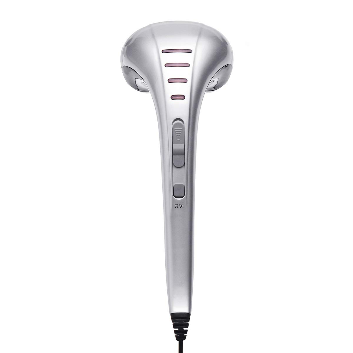 Llyu ダブルヘッドハンドヘルド電気ボディマッサージ機可変3マッサージヘッドスピードコントロールネックウエスト