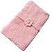 iEFiEL Newborn Baby Crochet Knit Mohair Wrap Cloth with Flower Headdress (Pink)