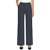 JEKAOYI Womens Dress Work Pants Business Casual Office Pull on Trousers High Waist Wide Leg Stretchy Slacks with Pockets
