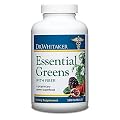 Dr. Whitaker's Essential Greens with Fiber - Green Superfood Gives Your Body Total Daily Nourishment, 180 Capsules (30-Day Supply)