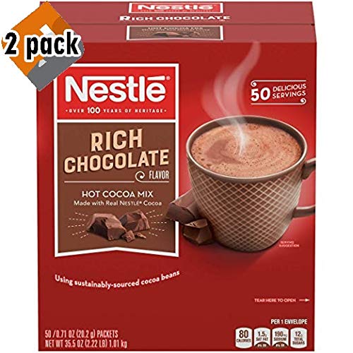 image for Nestle Hot Cocoa Nestle Hot Chocolate Mix, Hot Cocoa, Rich Chocolate F