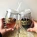 Mommy's Sippy Cup - On-The-Go Double-Wall Acrylic Wine Tumbler with Lid and Straw