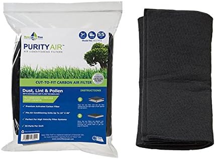 WaterFilter Tree Carbon Cut-to-fit air filter - ACCTF03 (Carbon) Triple Pack