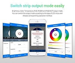 BTF-LIGHTING 5in1 WB5 2.4GHz Tuya WiFi PWM LED