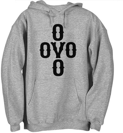 OVO Cross Grey Hoody: Amazon.co.uk: Clothing