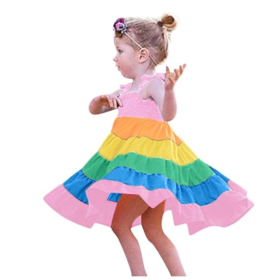 baby rainbow dress