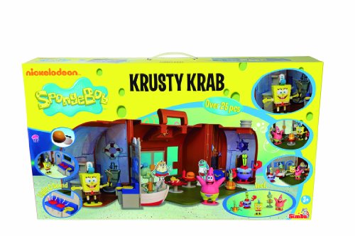 SpongeBob SquarePants 63cm Krusty Krab Restaurant Playset With Figures
