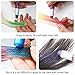 Vimpro Hair Chalk, 12 Color Temporary Hair Chalk Hair Dye Pen Temporary Hair Color Temporary Non-Toxic Washable Hair Coloring Chalk for Girls, Party, Cosplay, Halloween Present