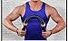 HINDAWI Power Twister Bar Super Heavy Duty for Upper Body Arm Exerciser (Blue-40kg)