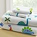 Wildkin 100% Cotton Toddler Sheet Set – Soft & Cozy Bed Sheets - Dinosaur Land
