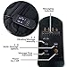 Zone Tech 2-in-1 Car Seat Cushion - Black Premium Quality 12V Automotive Adjustable Temperature Comfortable Heating, 8 Function Massaging Car Seat Cushion