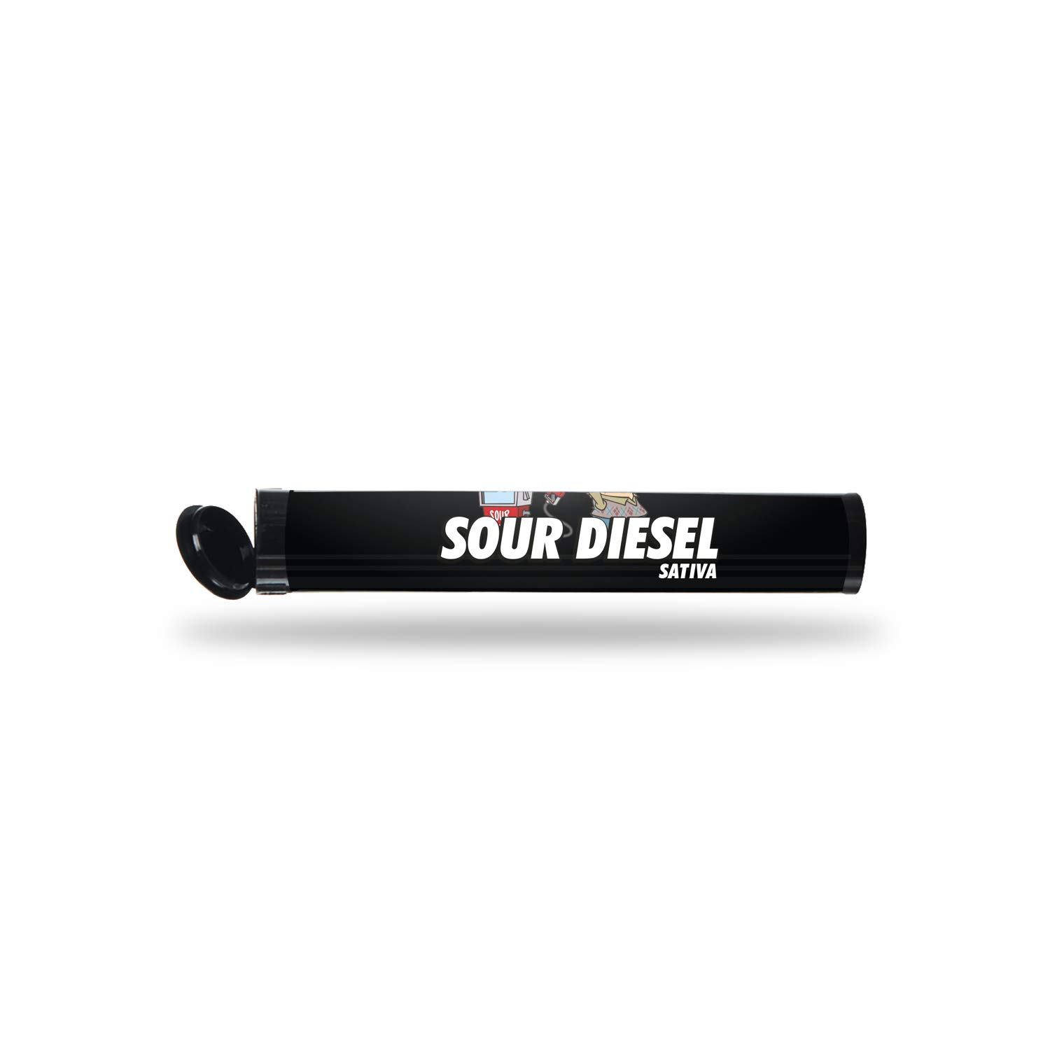Sour Diesel Pre-Roll Labels - Cali Labels - Pre-Roll Tube Stickers x20
