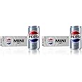 Diet Pepsi Soda, 7.5 Ounce Mini Cans, (Two packs of 10)
