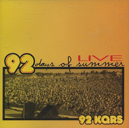 Peter Frampton - Kqrs, 92 Days Of Summer Live - Zortam Music