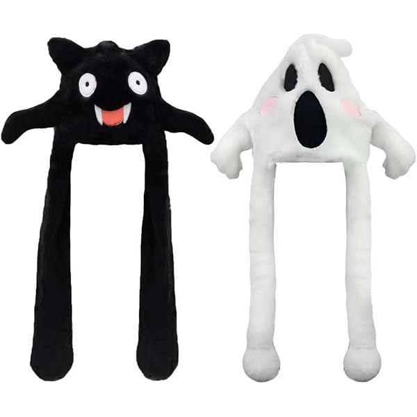 Animal Hat With Moving Ears For Adults - Penguin Design