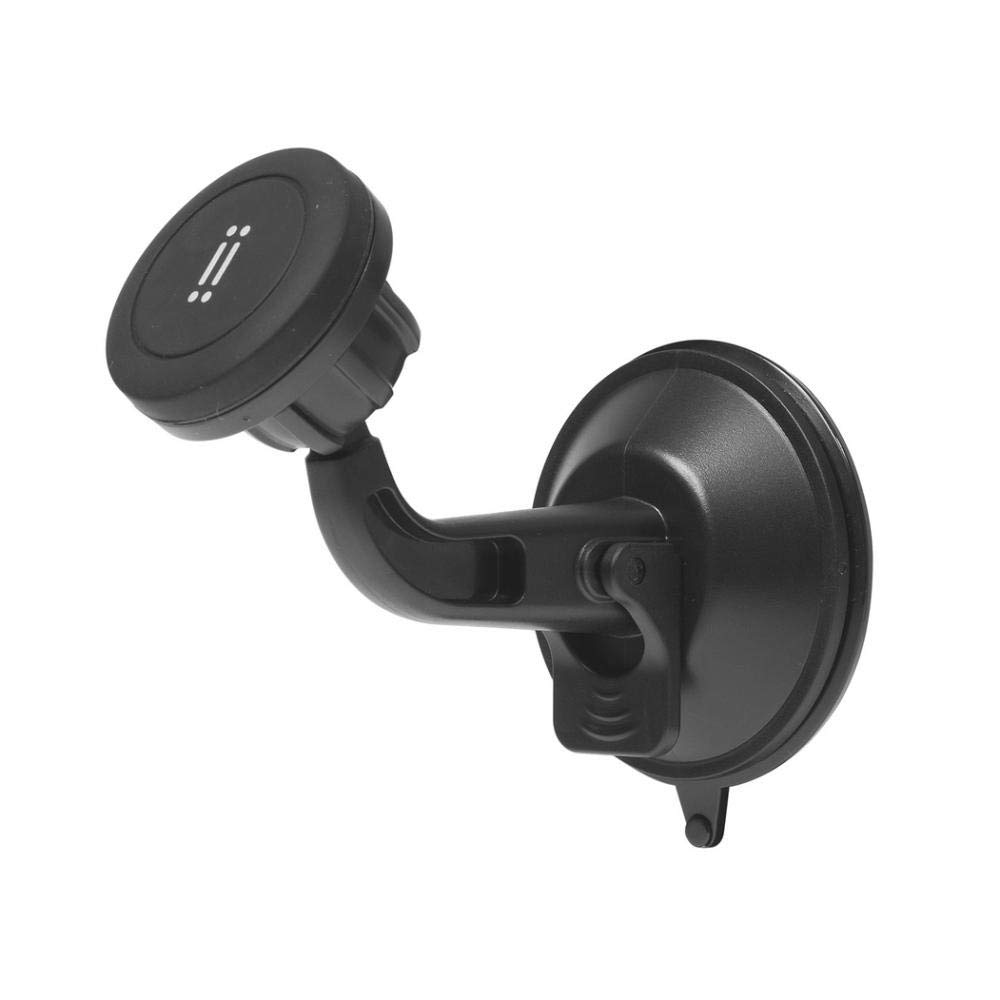 aiino - Car Holder for Smatphone, Ideal for Dashboard with Suction Cup Base and Magnetic Head - Black