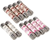 Silverline Powermaster Fuses 10pk 3A 5A 13A ASTA Approved BS1362 25.4mm Grey view 1