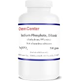 Sodium Phosphate, Dibasic (Disodium), 99% min., 500 Grams