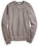 Goodthreads Men's French Terry Crewneck Sweatshirt, Grey Castlerock, Medium