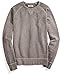 Goodthreads Men's French Terry Crewneck Sweatshirt, Grey Castlerock, Medium