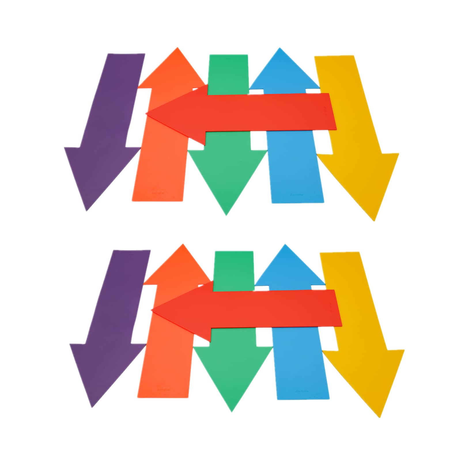 Eco Walker Waterproof Directional Floor Arrow Temporary Direction Sign Anti-Slip Arrow Sign for Floor Carpet Indoor Outdoor Application (Arrow) — image 1