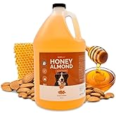 Bark2Basics Honey & Almond Dog Shampoo, 1 Gallon | Unique Herbal Blend, Finest Natural Ingredients, Handcrafted, Protects and Repairs the Skin and Coat