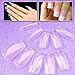 500 FULL COVER False Nails, Clear