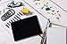 selizo 10 Rolls 1/8” Whiteboard Pinstripe Tape Thin White Board Dry Erase Line Gridding Tape