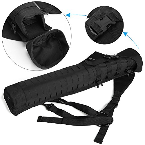 image for Pellor Arrow Quiver Black Multi-Function Hunting Back Archery Quiver w