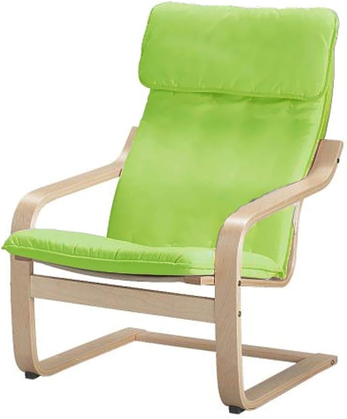 The Cotton Poang Chair Cover Replacement is Custom Made for IKEA Poang Armchair