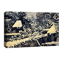 Canvas Wall Art Landscape at Beautiful by Pierre-Auguste Renoir Canvas Prints Home Artwork Decoration for Living Room,Bedroom - 12x18 inches