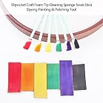 HEEPDD-Sponge-Swab-50pcsSet-Craft-Foam-Tip-Cleaning-Swab-Stick-Dyeing-Painting-Polishing-Tool-for-Inkjet-Printer-Printhead-Camera-Cleanroom-Optical-Lens
