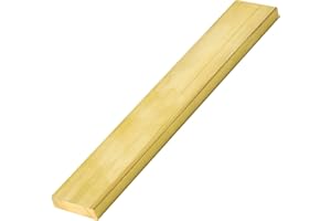 DOUYUDAO 1/4" x 1" Brass Flat Bar Blank 6" Long Solid Brass Thin Plate C360 Flat Mill Stock (1/4x1x6 inch, 1)