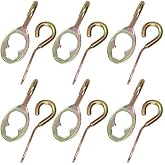 GROUNDGRABBA Lag Bolts | HexHook Pro Anchoring Plate 12 Pack - for GroundGrabba Pro, Pro II Products